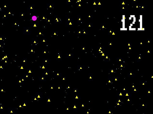 121 aliens on screen.They reproduce